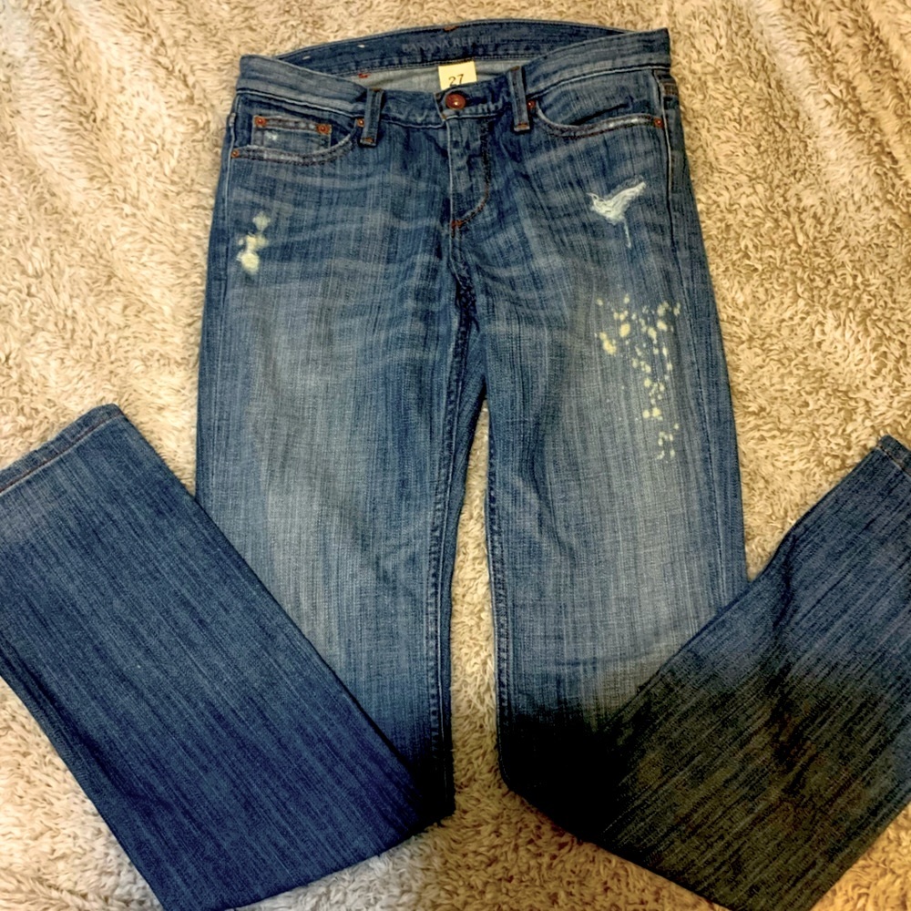 Banana Republic boot leg jean